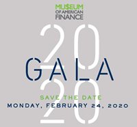 Museum of American Finance 2020 Gala Honoring Dan Schulman, James P. Gorman and Peter A. Cohen