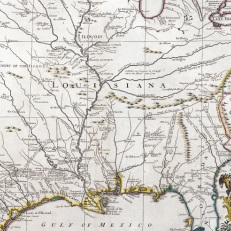 Map of Mississippi Valley System and Louisiana Territory, published by Guillaime De L’Isle, 1718. Credit: The Baring Archive