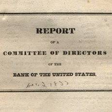 Report of a Committee of Directors