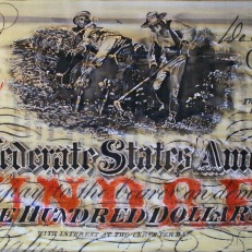 $100 Confederate Note