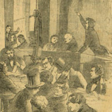 Scene at the Stock Exchange, 1850