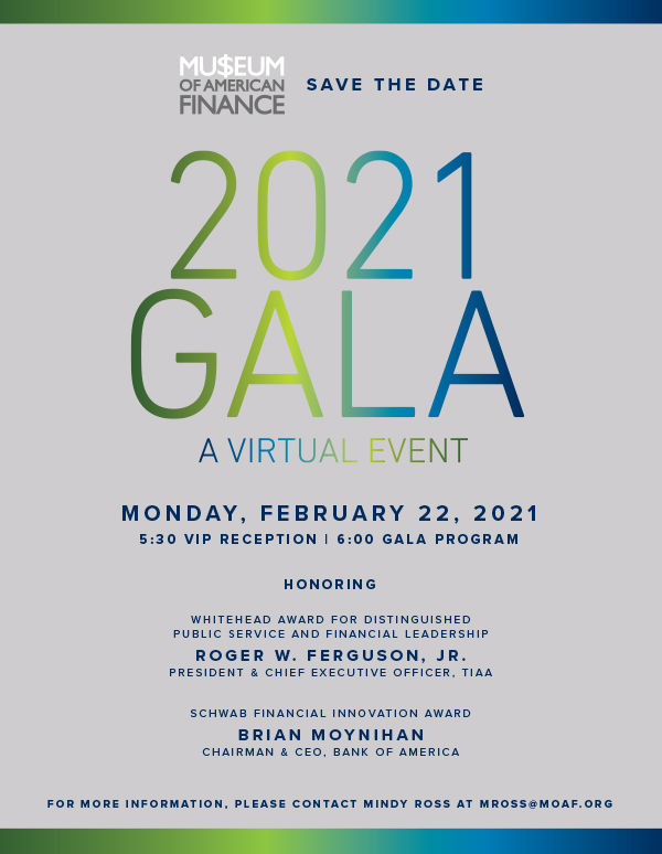 2021 MoAF Gala Save the Date