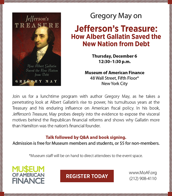 Gregory May on Jefferson's Treasure