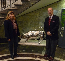 Museum Premieres “Charging Bull” Documentary and Displays Replica Sculpture