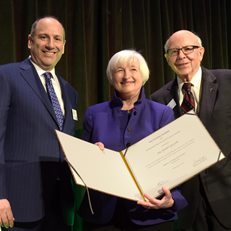 Dr. Janet Yellen receives Whitehead Award at 2019 Gala