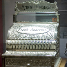 Antique cash registers