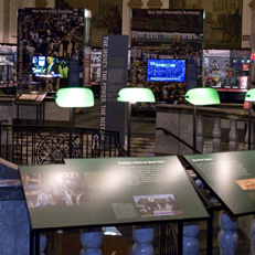 "Banking in America" exhibit