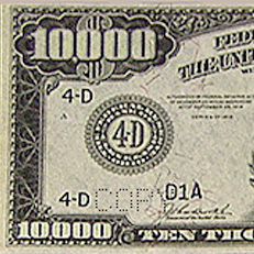 $10,000 Bill