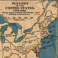 Spread of Slavery Map
