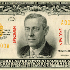 100 000 Bill Museum Of American Finance