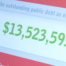 US national debt clock