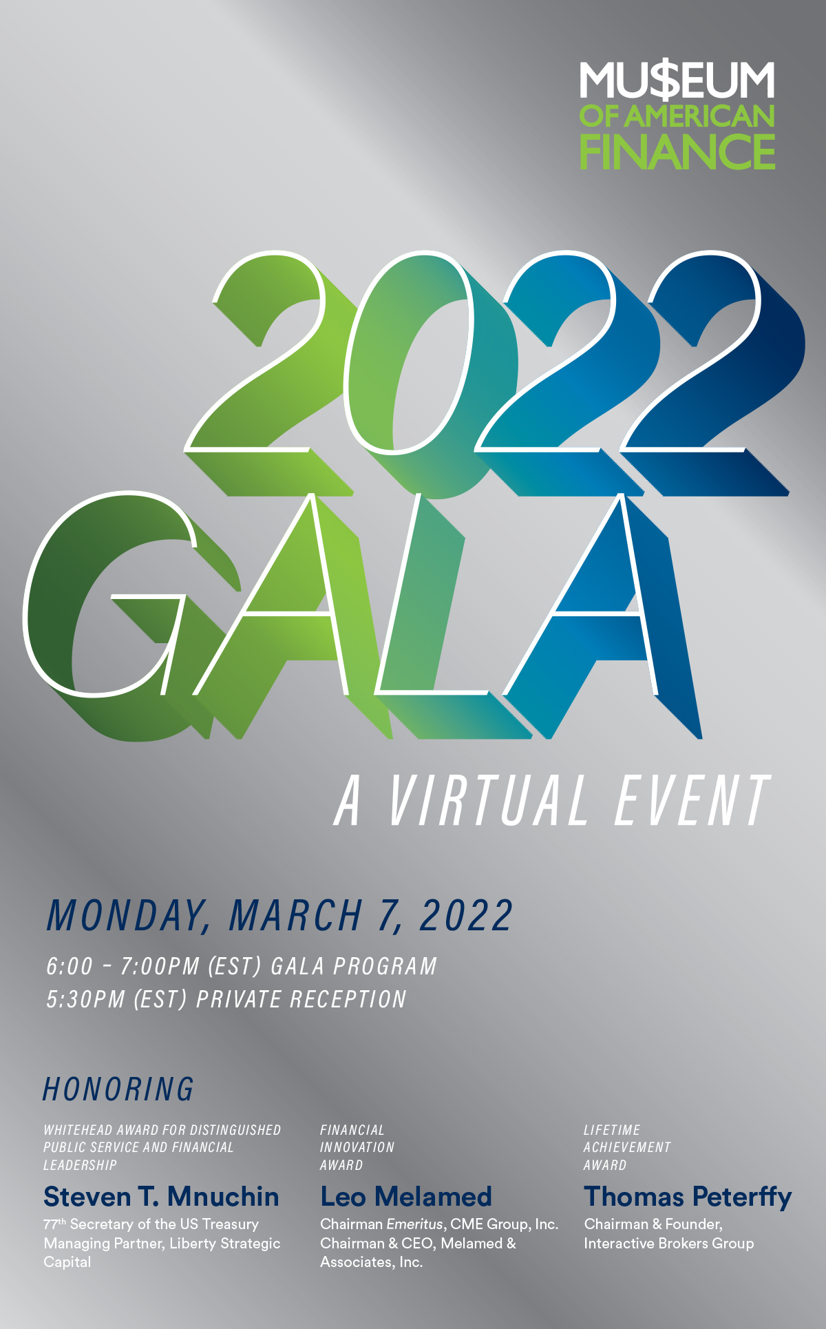 2022 MoAF Gala Invitation