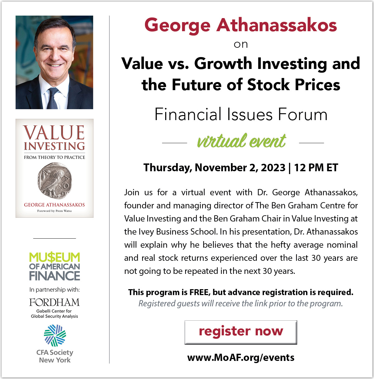 George Athanassakos on Value Vs. Growth Investing
