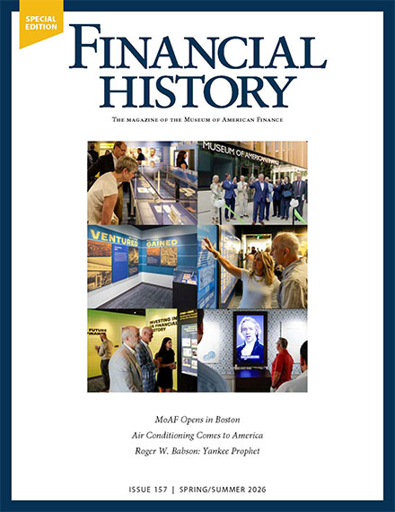 Cover of Financial History Magazine