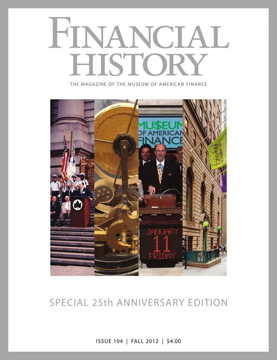 Financial History, Issue 104