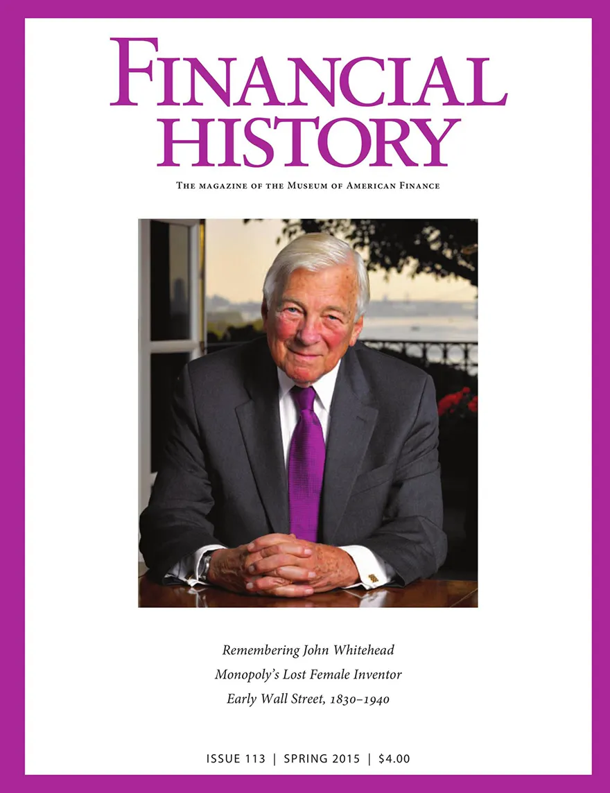 Financial History, Issue 113