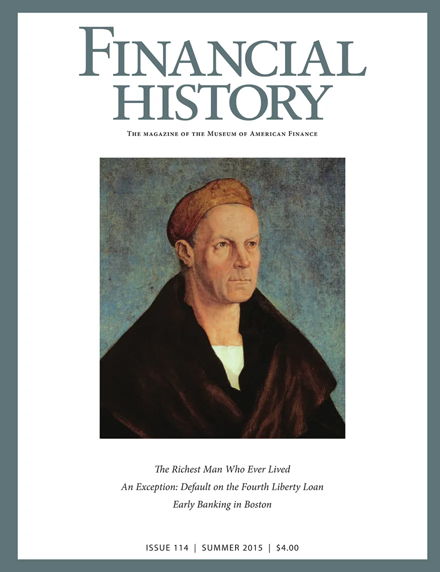 Financial History, Issue 114