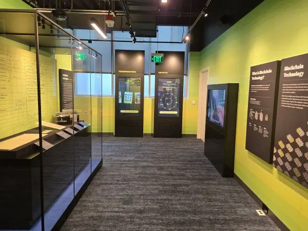 Crypto and tokenization interactive stations