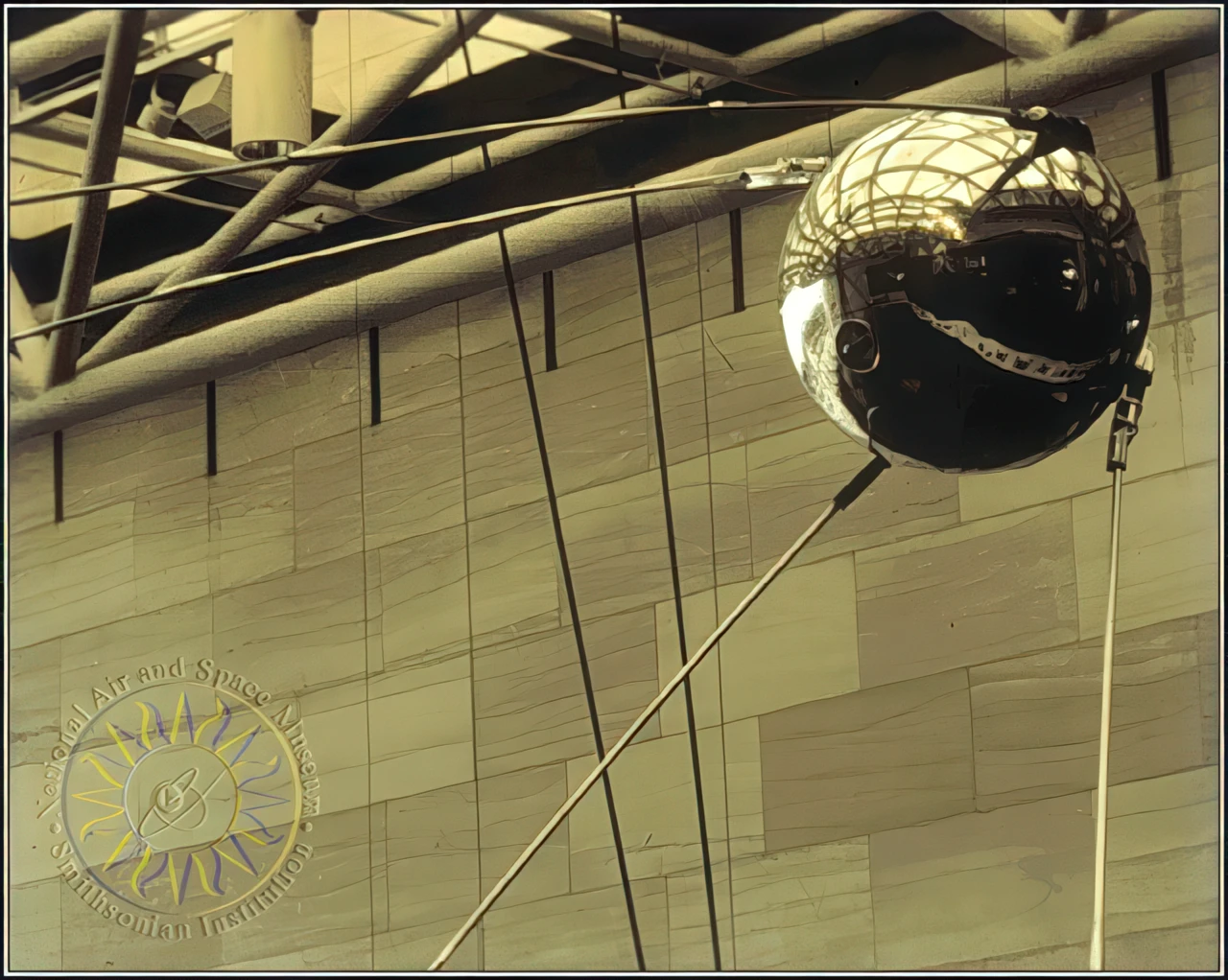 Mockup of Sputnik 1 at the National Air and Space Museum