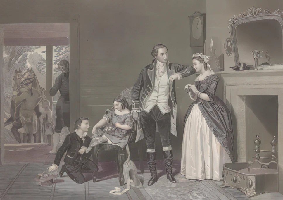 George Washington’s family.