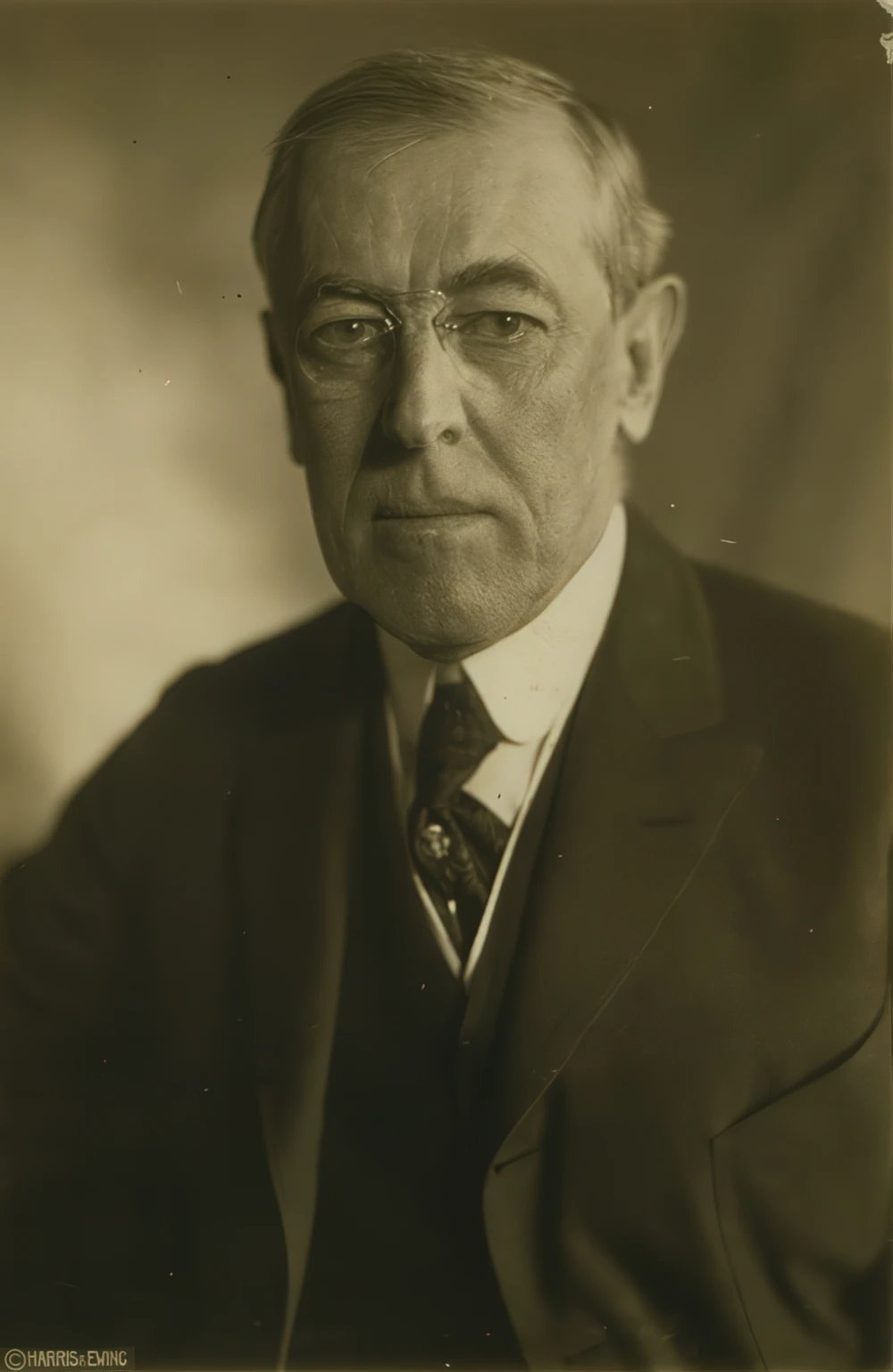 Portrait of Woodrow Wilson