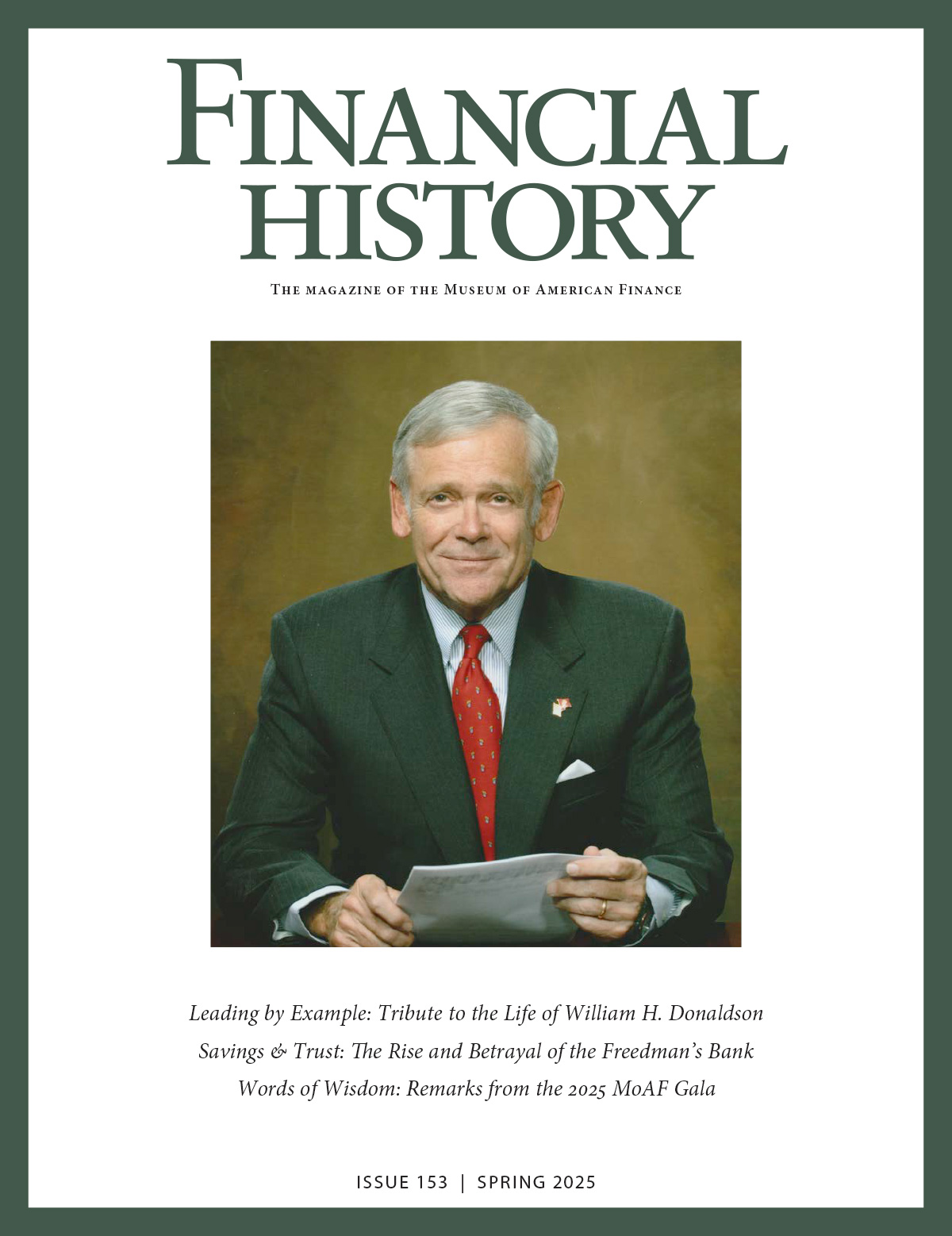 Financial History Issue 153