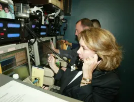 Doreen Mogavero on NYSE floor