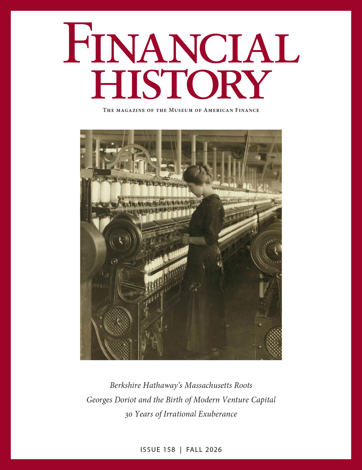 Financial History Issue 158