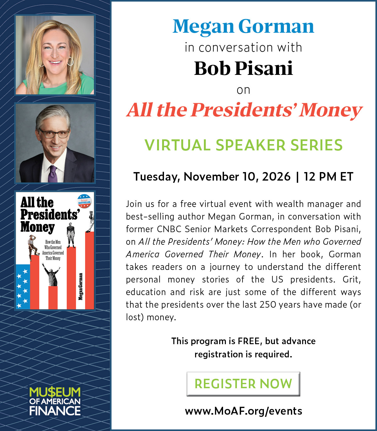 Megan Gorman on All the Presidents' Money