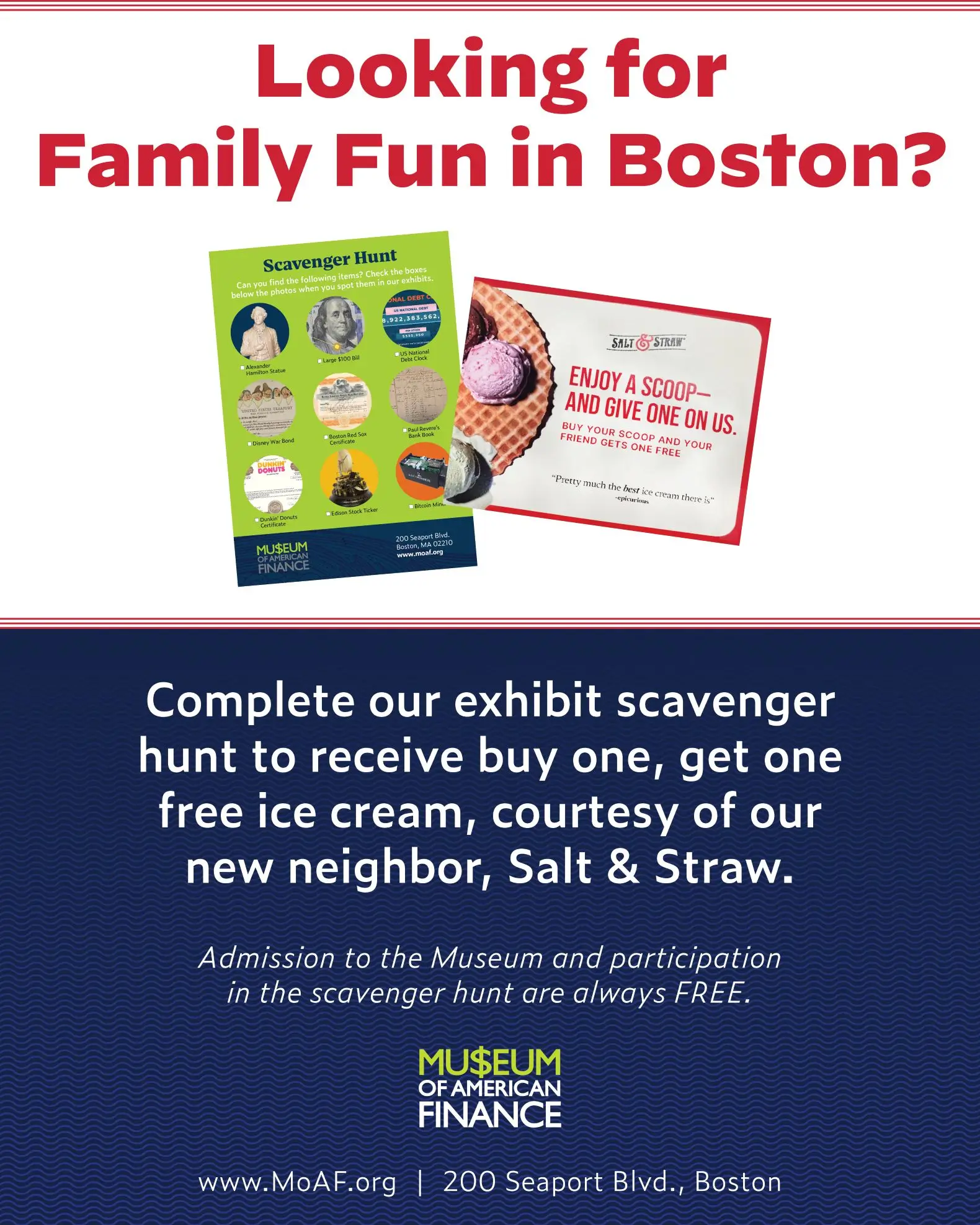 MoAF Partners with Salt & Straw on Scavenger Hunt