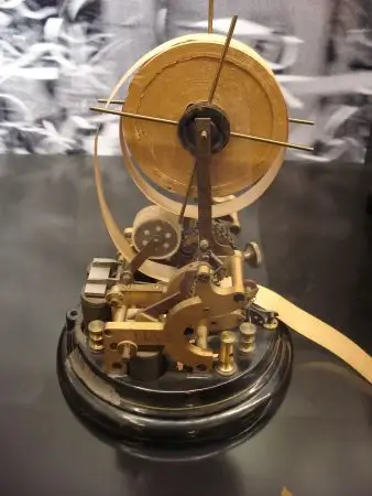 Edison Universal stock ticker, circa 1870s.