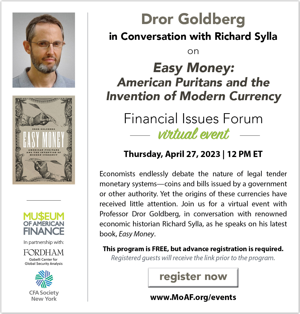 Dror Goldberg on Easy Money