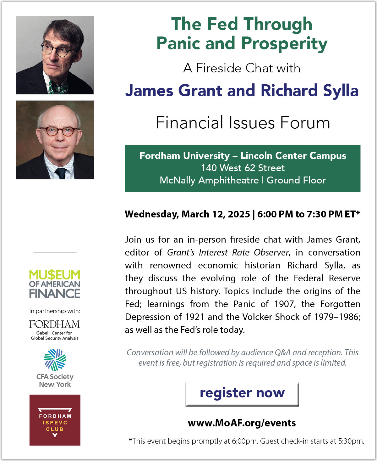 The Fed Through Panic and Prosperity