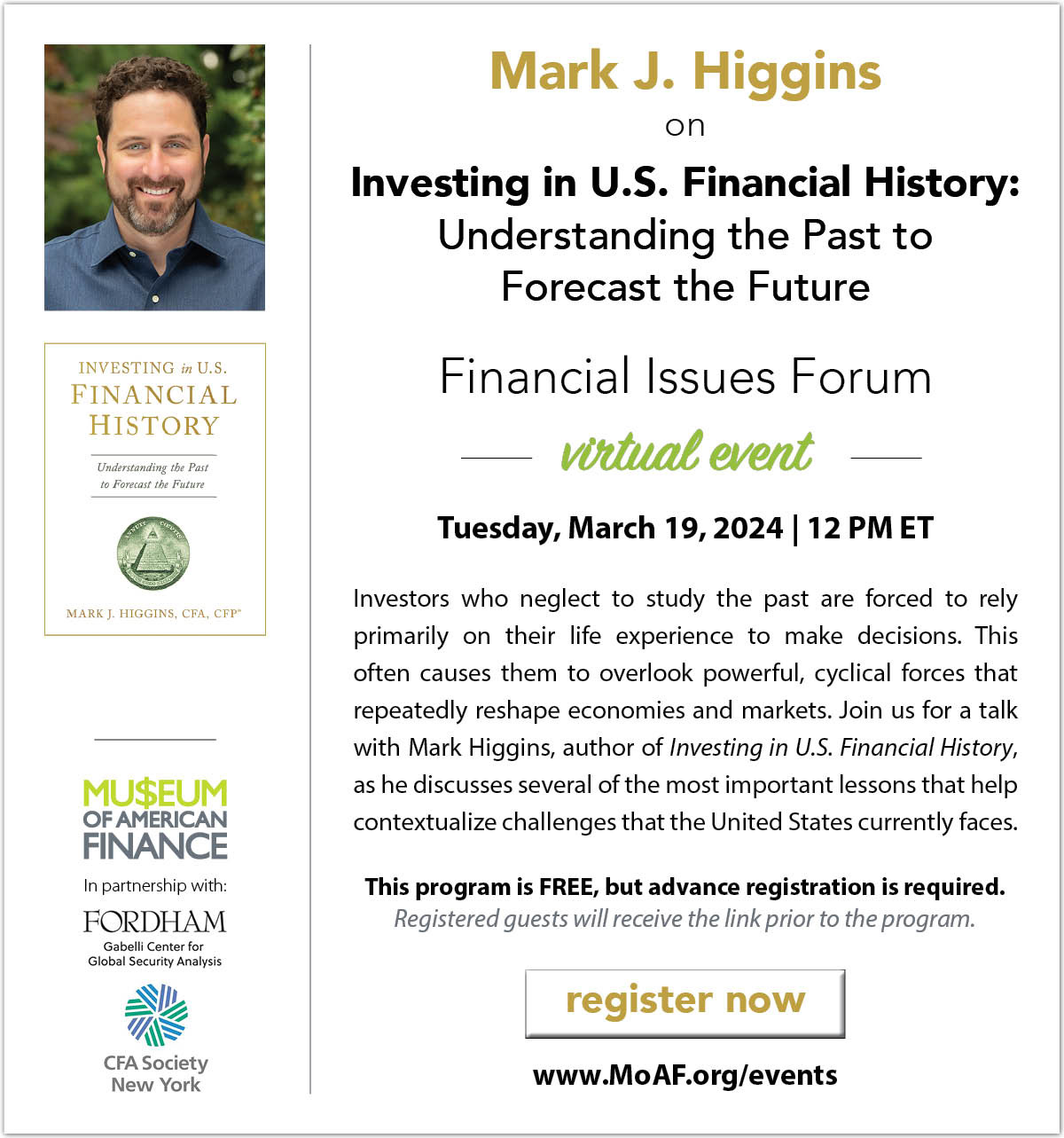 Mark Higgins on Investing in US Financial History