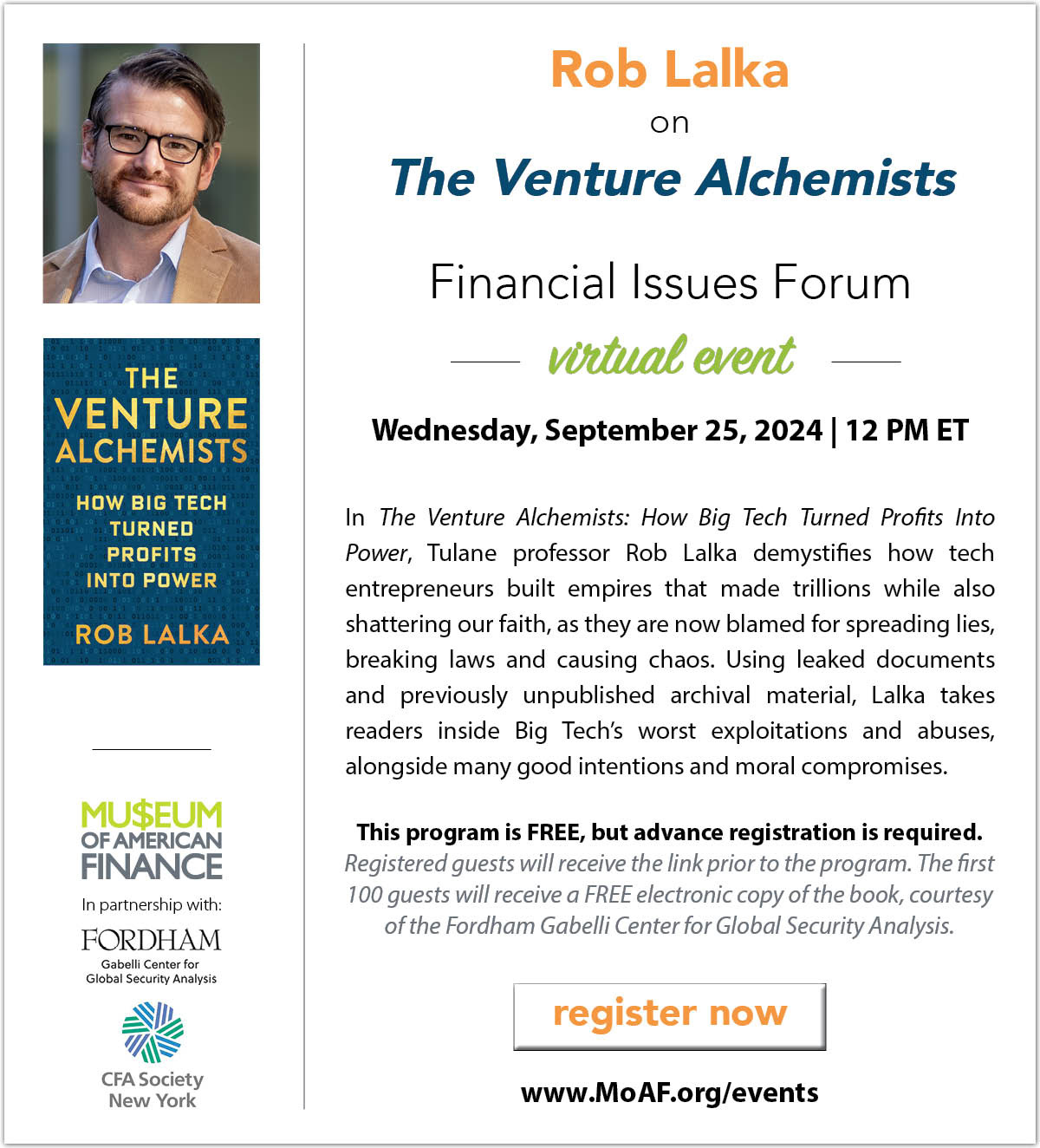 Rob Lalka on The Venture Alchemists