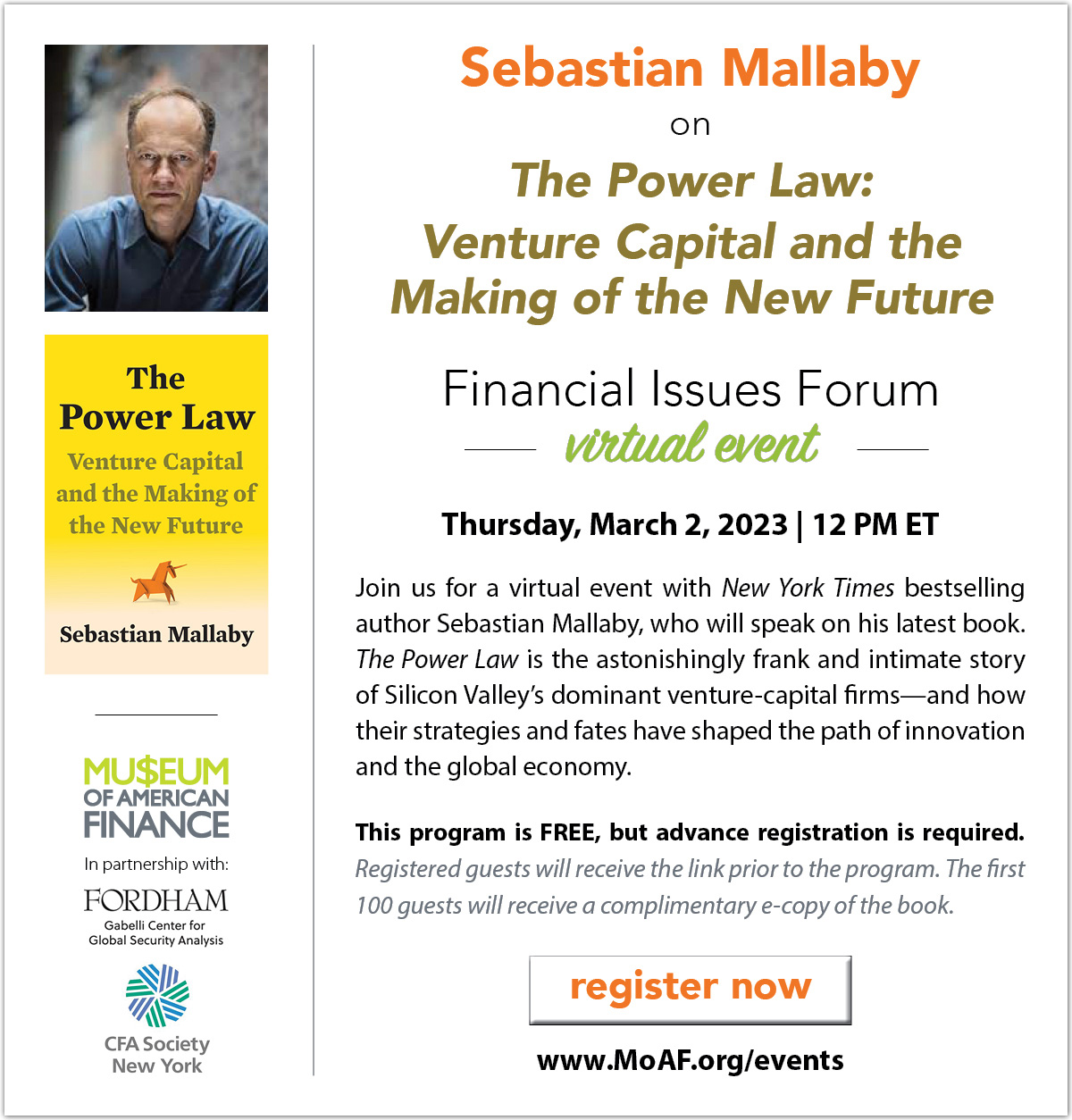 Sebastian Mallaby on The Power Law