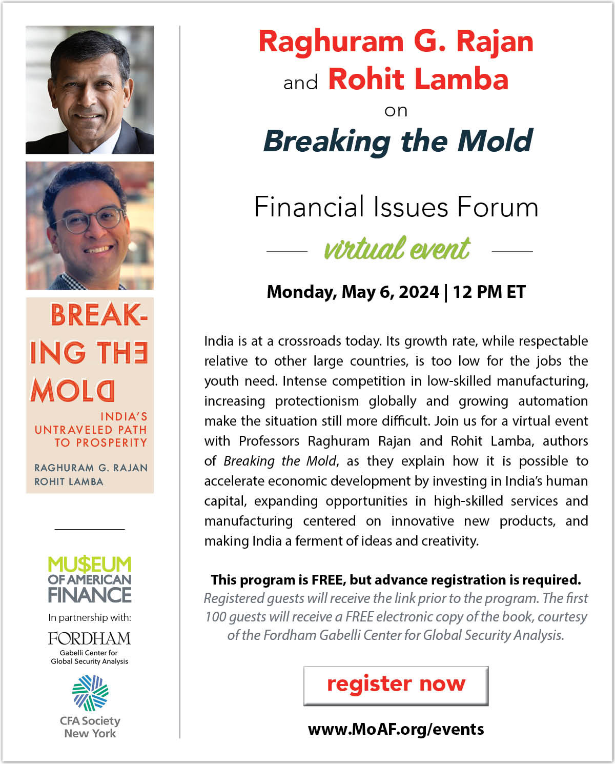 Raghuram Rajan and Rohit Lamba on Breaking the Mold