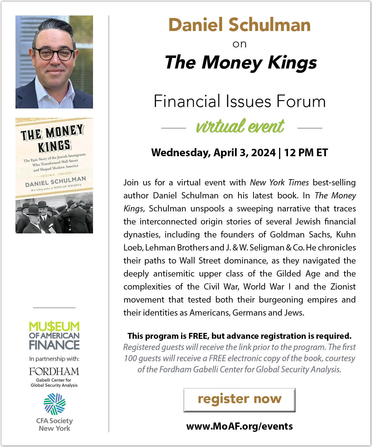 Daniel Schulman on The Money Kings