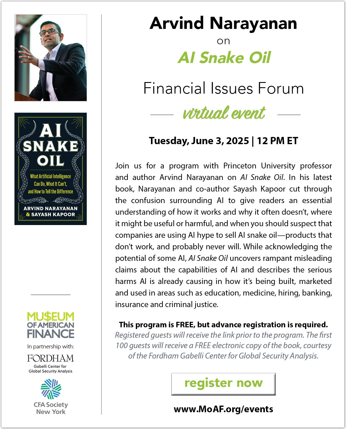 Arvind Narayaran on AI Snake Oil