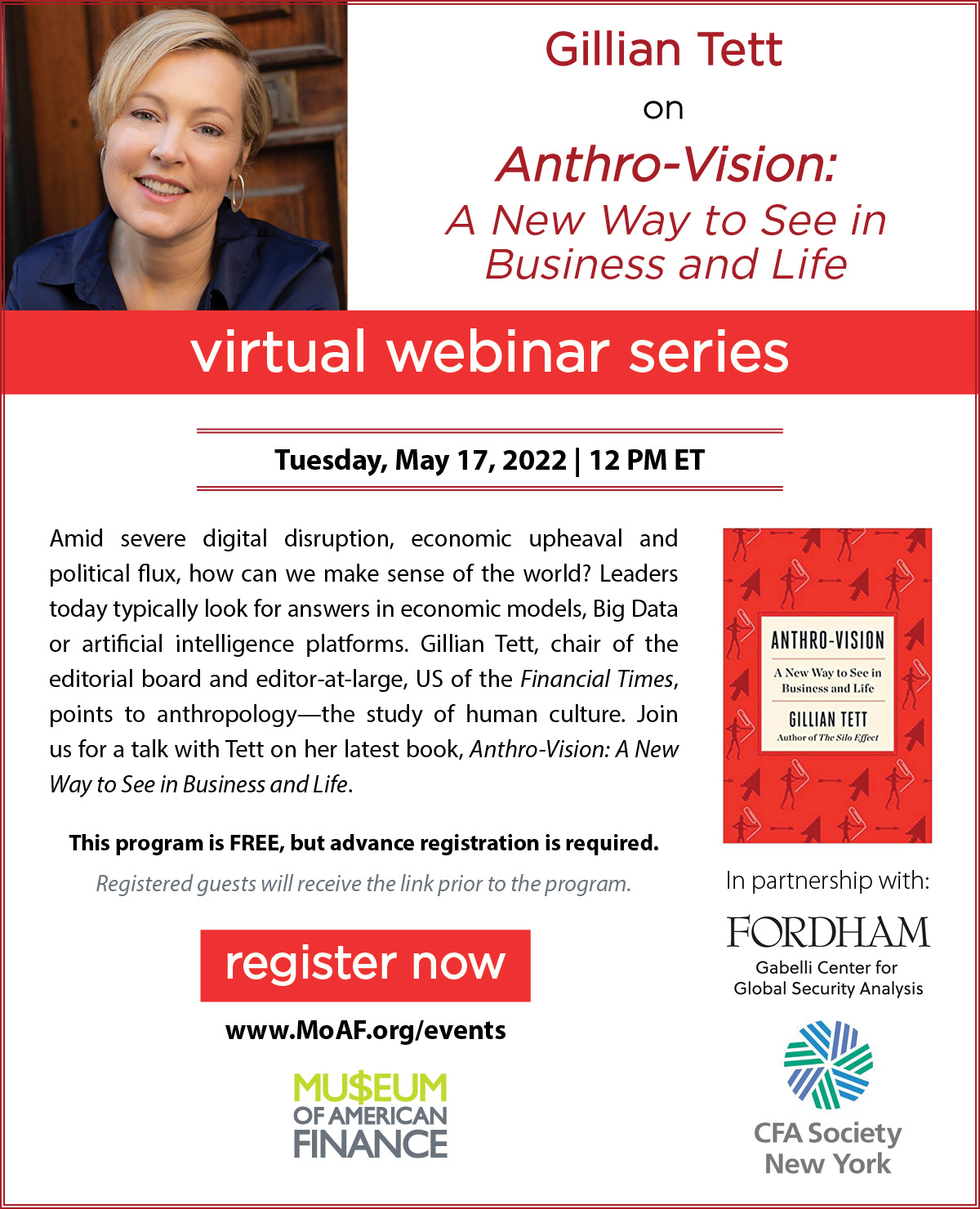 Gillian Tett on Anthro-Vision