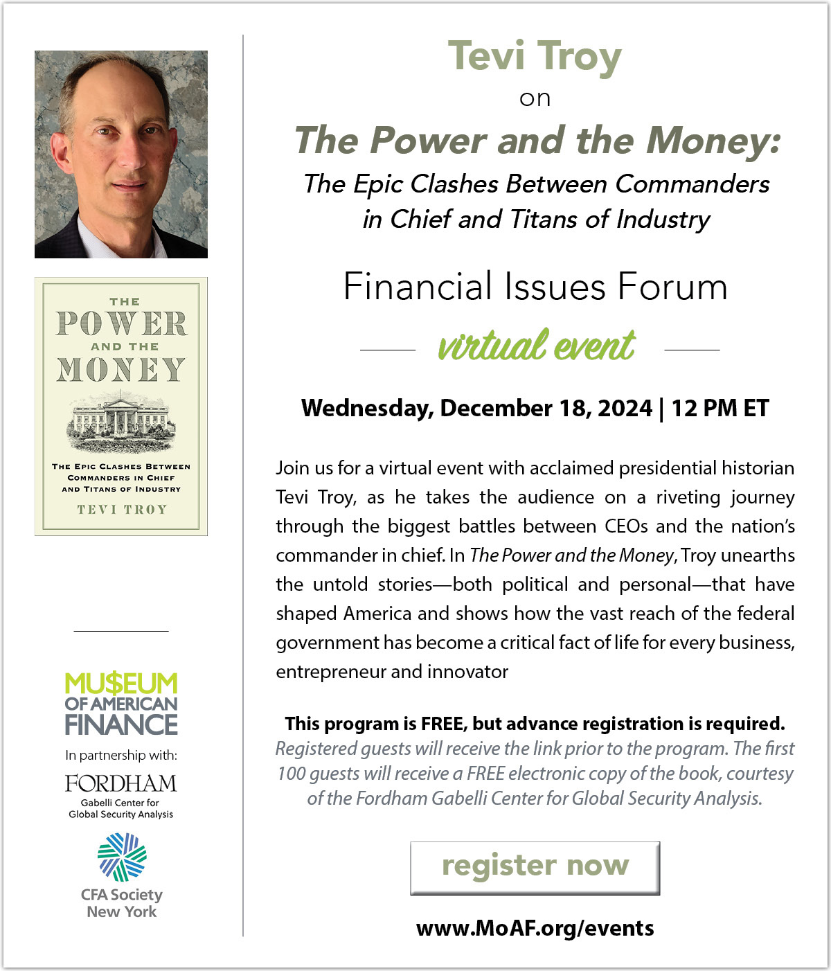 Tevi Troy on The Power and the Money