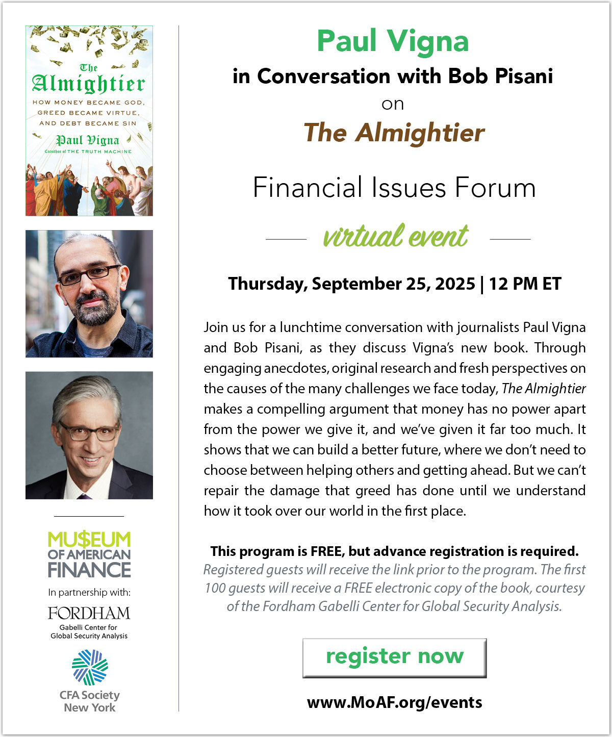 Paul Vigna and Bob Pisani on The Almightier