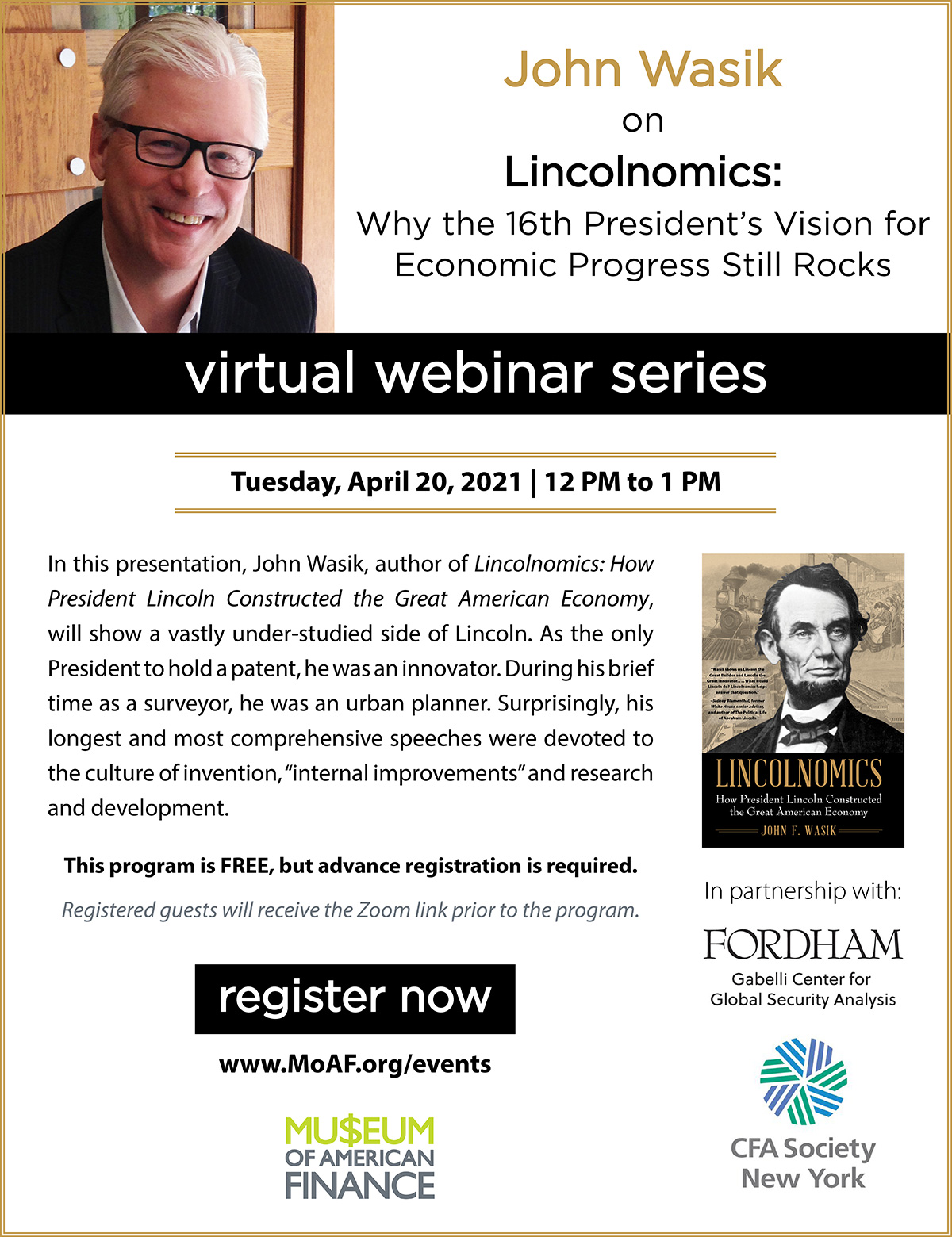 John Wasik Event Invitation