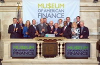 Museum of American Finance Visits the NYSE